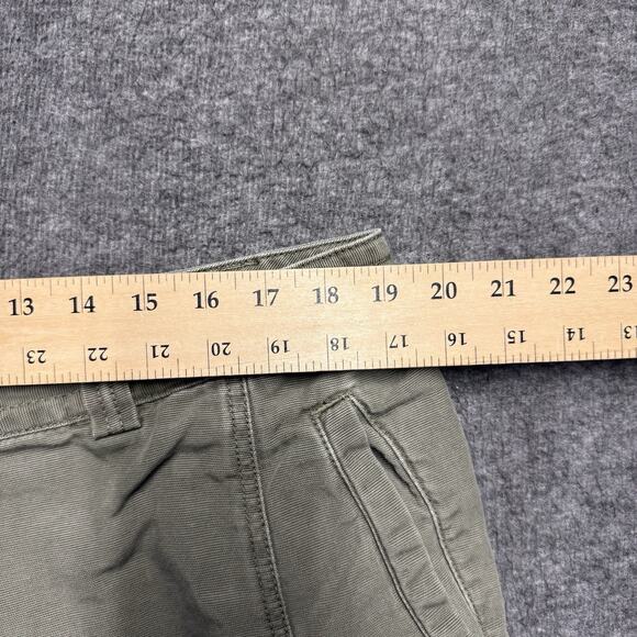 Tommy Bahama Relax Cargo Shorts Men's 38 Green Canvas Tencel Blend Bermuda - Picture 5 of 7